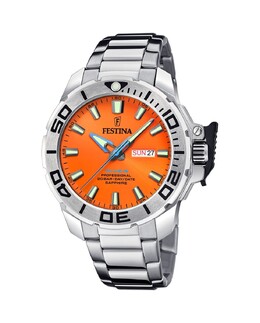 F20665/5 The Originals мужские часы из серебряной стали Festina, серебро 8430622814679 | plata