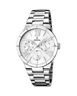 F16716/1 Boyfriend Collection серебряные женские часы из стали Festina, серебро 8430622595066 | plata