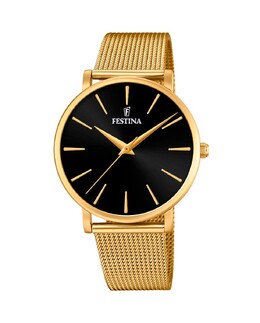 Женские часы F20476/2 Boyfriend Collection из золотистой стали Festina, золотой 8430622743146 | oro