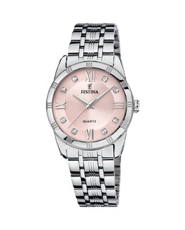F16940/C Женские часы Mademoiselle из серебристой стали Festina, серебро 8430622748011 | plata