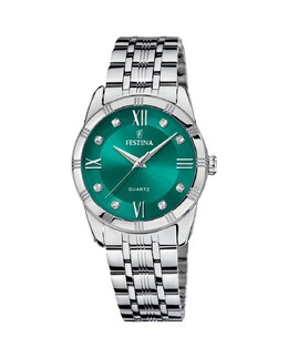 F16940/F Женские часы Mademoiselle из серебристой стали Festina, серебро 8430622792243 | plata