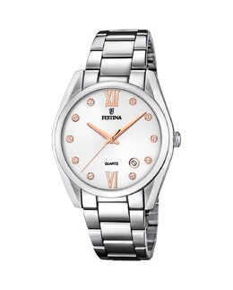 F16790/A Boyfriend Collection серебряные женские часы из стали Festina, серебро 8430622735585 | plata