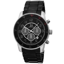 JS67 Повседневные часы в круглом корпусе Joshua & Sons, серый m848572029797 | grey