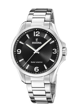 Мужские солнечные часы F20656 Festina, черный 8430622802652 | schwarz
