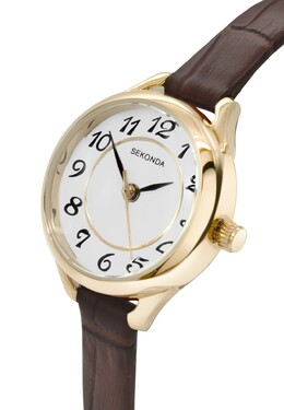 Часы HARLEY 25MM WITH ROUND CASE Sekonda, белый seu51m01p-a11 | white