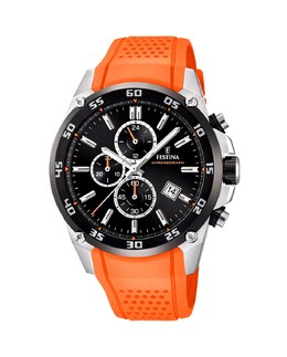 F20330/4 The Originals Оранжевые резиновые мужские часы Festina, оранжевый 8430622697814 | naranja