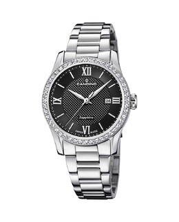 C4740/4 Новинка женские часы из серебряной стали Candino, серебро 8430622807381 | plata
