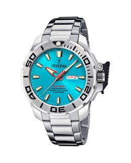 F20665/6 Мужские часы The Originals из серебряной стали Festina, серебро 8430622814716 | plata