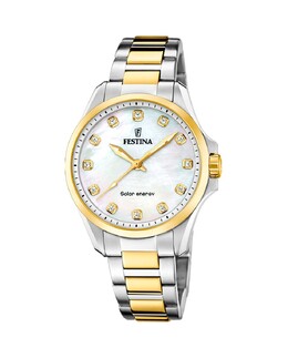F20655/1 Petite двухцветные женские часы из стали Festina, мультиколор 8430622802591 | multicolor