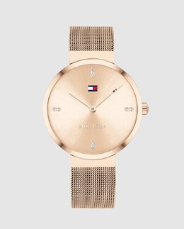Tommy Hilfiger 1782218 Женские часы с розовой стальной сеткой Tommy Hilfiger, розовый 7613272378796 | rosa