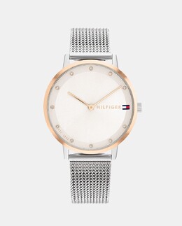 Pippa 1782666 женские часы со стальной сеткой Tommy Hilfiger, серебро 7613272540506 | plata