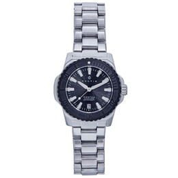 Автоматические часы-браслет Cortez с датой - черный Nautis, черный m840148810105 | black