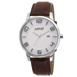 AS8108 Повседневные часы в круглом корпусе August Steiner, белый m848572029858 | white