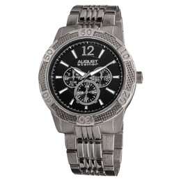 AS8058 Повседневные часы в круглом корпусе August Steiner, черный m848572016056 | black