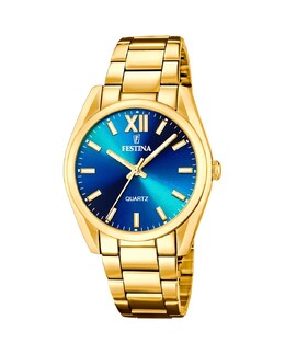 F20640/8 Женские часы Boyfriend из золотой стали Festina, золотой 8430622804311 | oro
