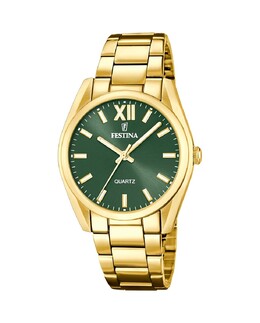 F20640/4 Женские часы Boyfriend из золотой стали Festina, золотой 8430622792564 | oro