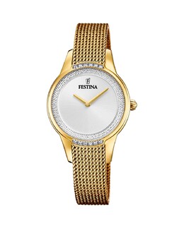 F20495/1 Женские часы Mademoiselle из золотой стали Festina, золотой 8430622761041 | oro