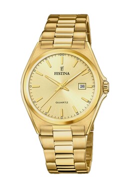 Мужские часы Festina, золото 8430622779053 | gold
