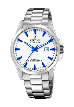 Мужские наручные часы F20024/5 Festina, серебро 8430622788659 | silber