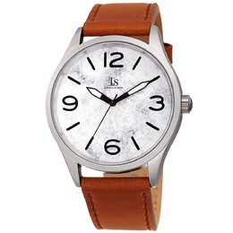 JX144 Повседневные часы в круглом корпусе Joshua & Sons, белый m842106118797 | white