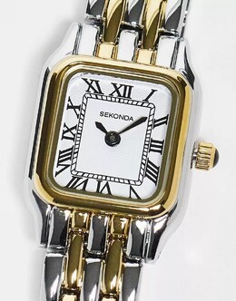 Классические часы Sekonda из смешанного металла, серебро/золото 128268652 | multi