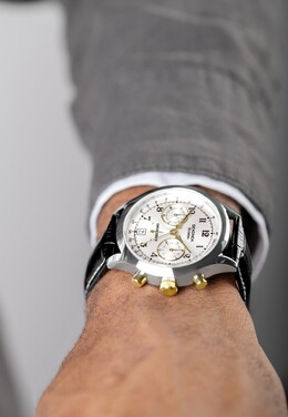 Часы с хронографом ARCHER Sekonda, золотой seu52m01f-t11 | two tone