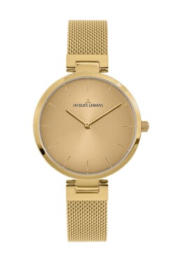 Женские часы 12110М Jacques Lemans, золото 4040662161523 | gold