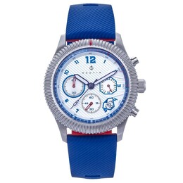 Наручные часы-хронограф Meridian с датой Nautis, синий 4436097 | blau