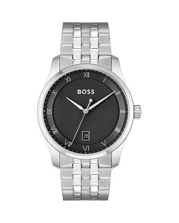 Часы Hugo Boss Principal, 41 мм, черный 4904992 | black/silver