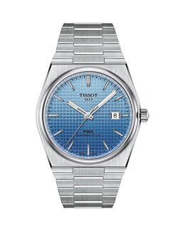 Часы Tissot PRX Powermatic 80, 40 мм, синий 5182628 | blue/silver