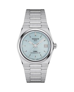 Часы Tissot PRX Powermatic 80, 35 мм, синий 4858383 | blue/silver