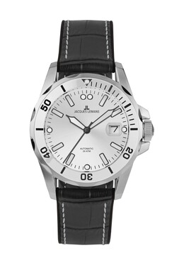 Мужские часы Jacques Lemans, цвет Silber Schwarz 4040662161127 | silber schwarz