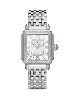 Часы Деко Мэдисон, 33 мм Michele, цвет Silver 3667812 | white/silver