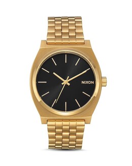 Часы Nixon The Time Teller, 38 мм, черный 2677965 | black/gold