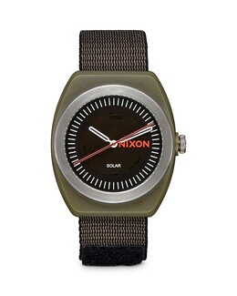 Часы Nixon Light Wave, 37 мм, зеленый 4689906 | black/green
