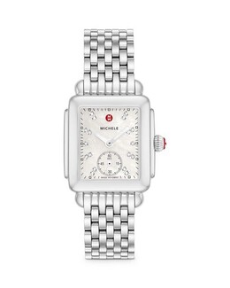 Часы Deco Mid, 29 мм Michele, цвет Silver 3667717 | silver