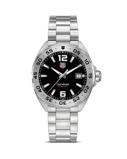 Часы Tag Heuer Formula 1, 41 мм, серебряный 1571716 | black/silver