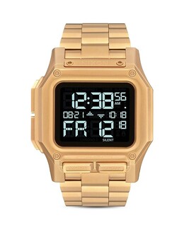 Часы-браслет Regulus All-Black Link, 46 мм Nixon 3463363 | gold