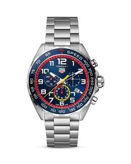 Хронограф Formula 1 Red Bull из нержавеющей стали, 43 мм Tag Heuer, цвет Blue 4314309 | blue/silver
