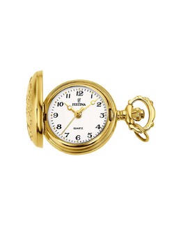 Женские часы F2033/1 Золото стальные карманные Festina, золотой 8430622759901 | oro
