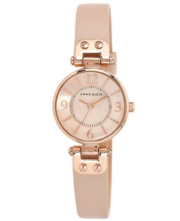 Женские часы с румяным кожаным ремешком, 26 мм 10-9442 RGLP Anne Klein 1080332 | no color