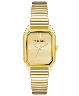 Женские восьмиугольные золотистые часы из нержавеющей стали, 35 мм Anne Klein, золотой 15391101 | gold-tone