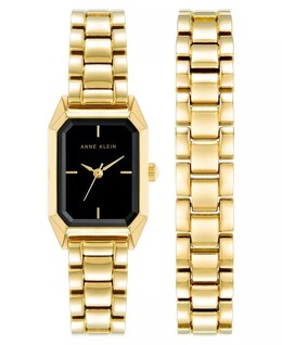 Женские кварцевые часы из золотистого сплава, 20,5 мм Anne Klein, желтый 17504679 | gold-tone