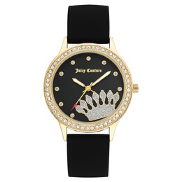 Черные силиконовые часы Juicy Couture 0014732362 | black