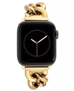 Женский браслет-цепочка из золотистого сплава, совместимый с Apple Watch 42/44/45/Ultra/Ultra 2 Anne Klein, золотой 13422864 | gold