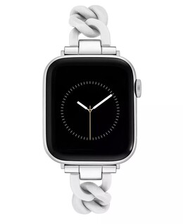 Женский пластиковый браслет-цепочка, совместимый с Apple Watch диаметром 38/40/41 мм Nine West, мультиколор 15991352 | gray, rose gold-tone
