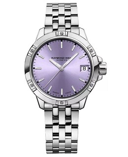 Женские швейцарские часы Tango Classic с браслетом из нержавеющей стали, 30 мм Raymond Weil, фиолетовый 15444828 | lilac