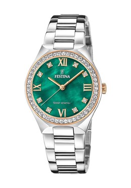 Женские солнечные часы F20658 Festina, зеленый 8430622802812 | grün