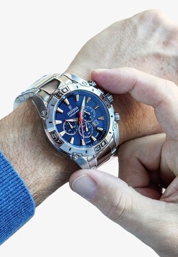 Хронограф Bike Festina fe052m02l-k11 | silver, dark blue