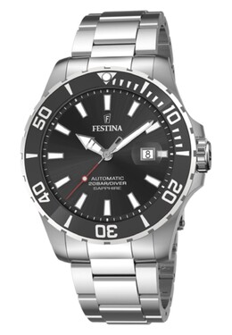 Часы Automatico Festina, черный fe052m045-q12 | black